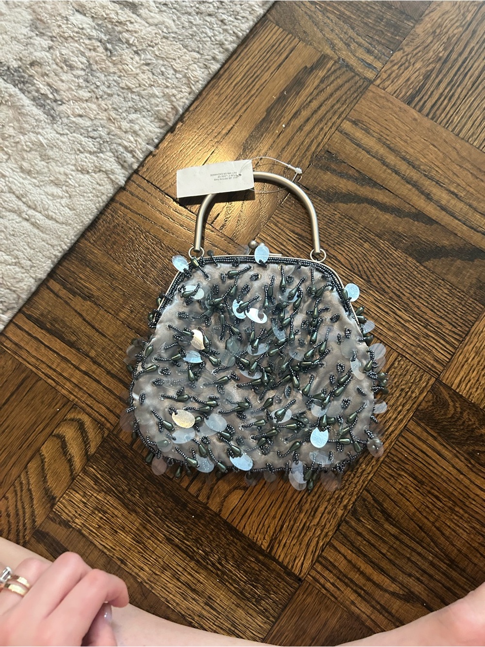 sequin bag